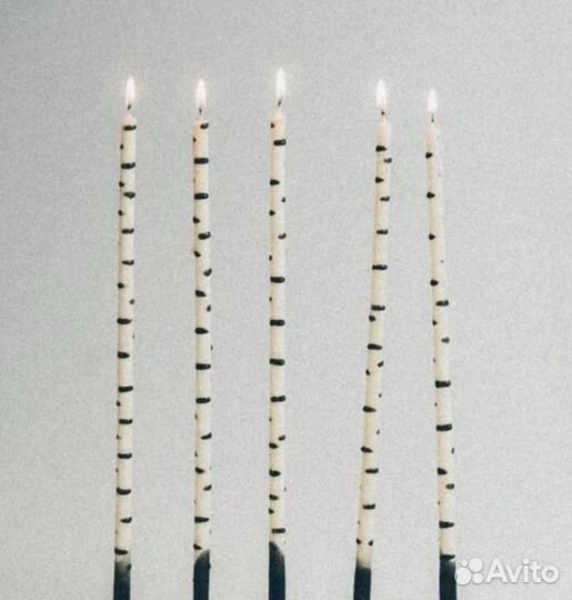 Свечи соль подсвечники