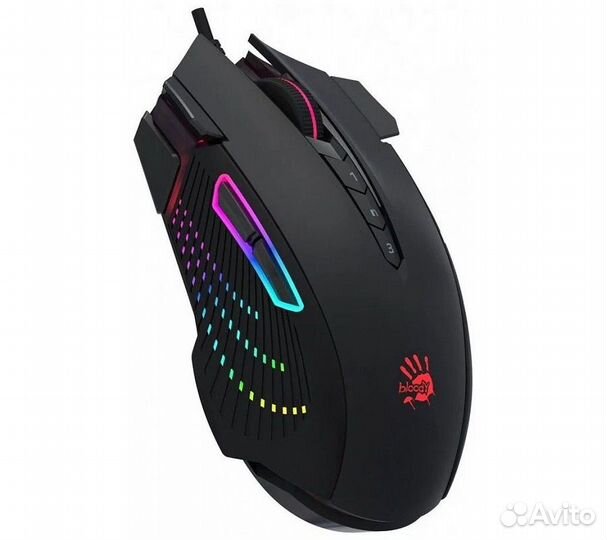 Мышь A4Tech Bloody J90s, черный