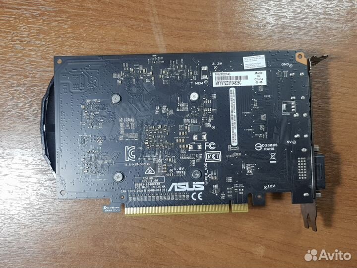 Видеокарта Asus Phoenix gtx 1050 ti