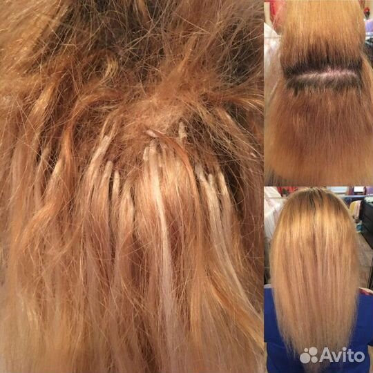 Распутывание колтунов. Снятие нарощенных волос