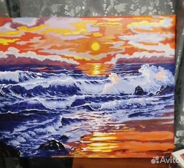 Картина море