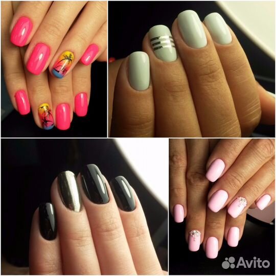 Аппаратный, комбинированный маникюр