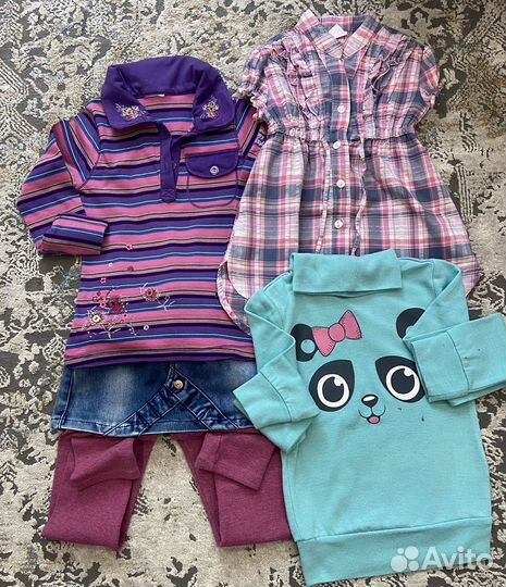 Пакет вещей на девочку 92-104