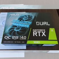 Новая видеокарта asus RTX 3060 12 Gb