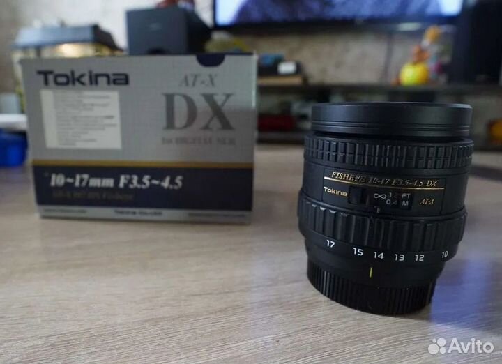Tokina 10-17mm f/3.5-4.5 Fish-Eye Canon