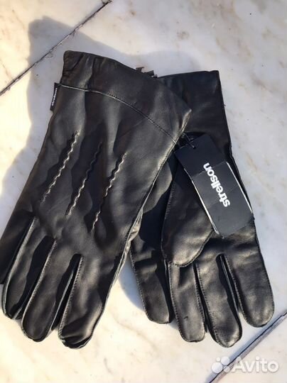 Теплые мужские перчатки Strellson 11 размер