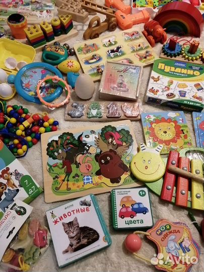 Игрушки по программе Монтессори