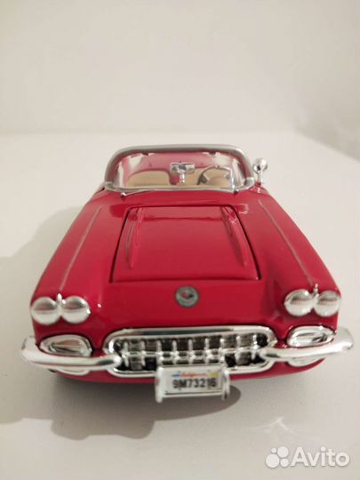Модель 1:24, Corvette 1959, новый в коробке