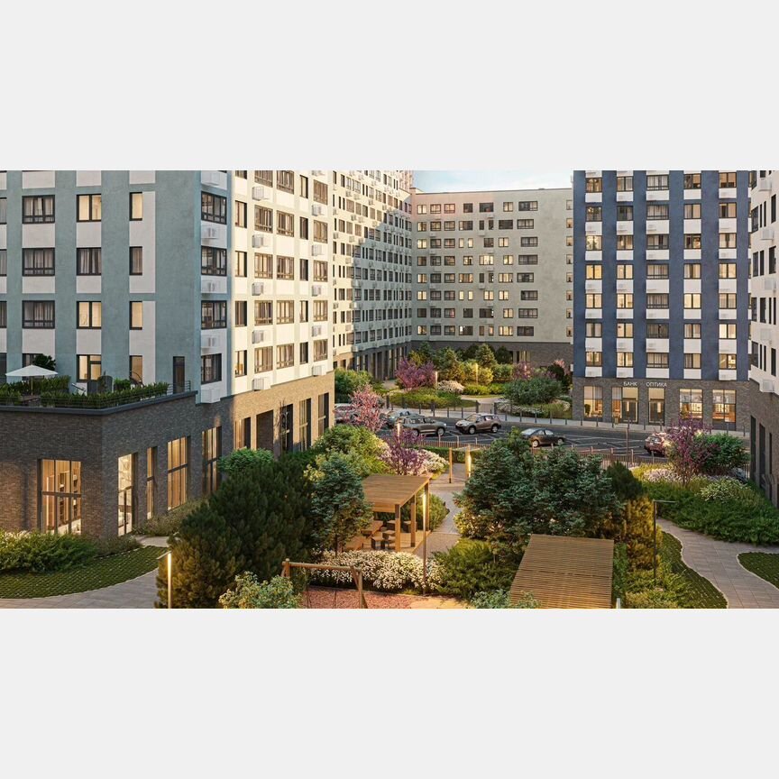 1-к. квартира, 33,3 м², 11/16 эт.