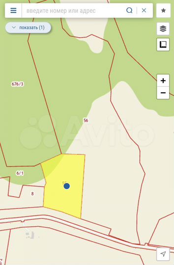 Участок 6900 га (СНТ, ДНП)