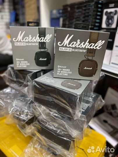 Беспроводные наушники marshall major 3