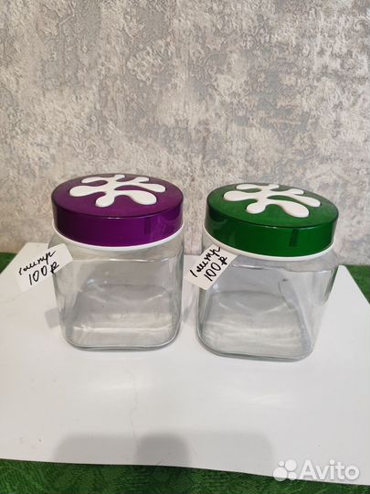 Банки стеклянные