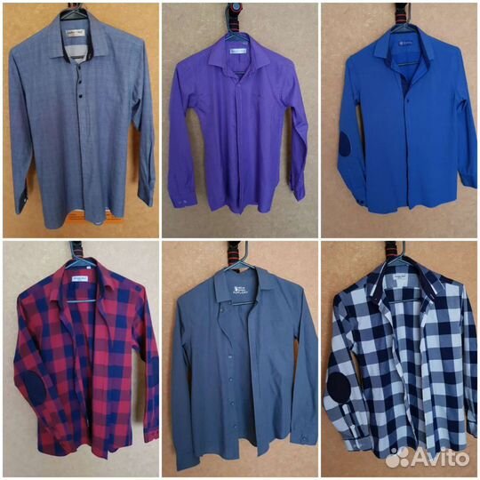 Рубашки на подростка 13 лет рост 158-162