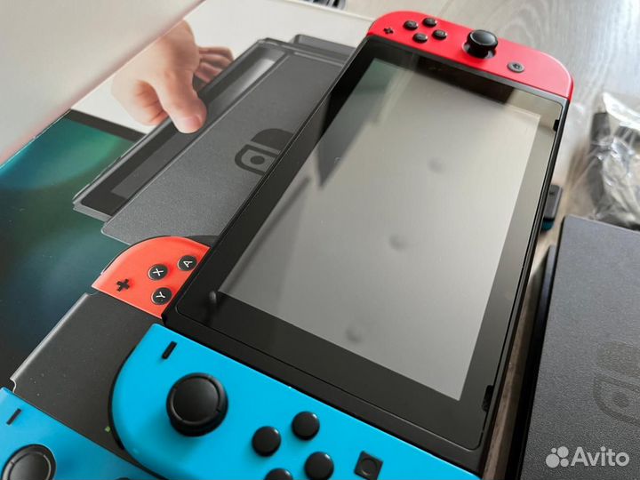 Nintendo Switch прошитый + 128gb