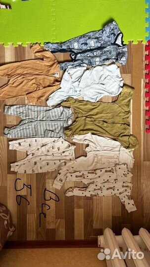 Пакет вещей с рождения до года