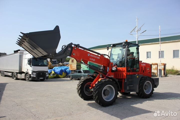 Телескопический погрузчик Redstar TL2500G, 2023