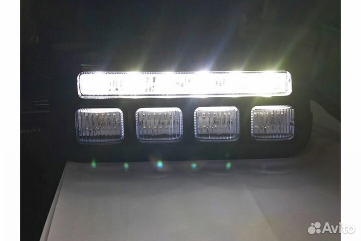 Подфарники Нива LED диодные Кубики