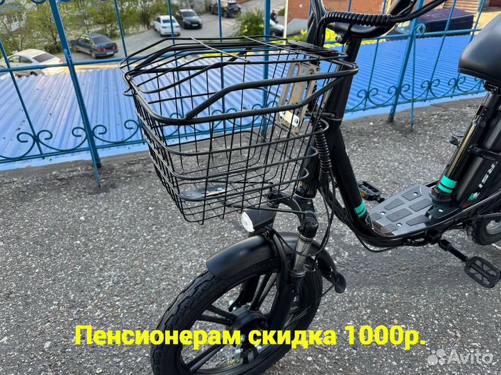 Электровелосипед колхозник 60v 500w