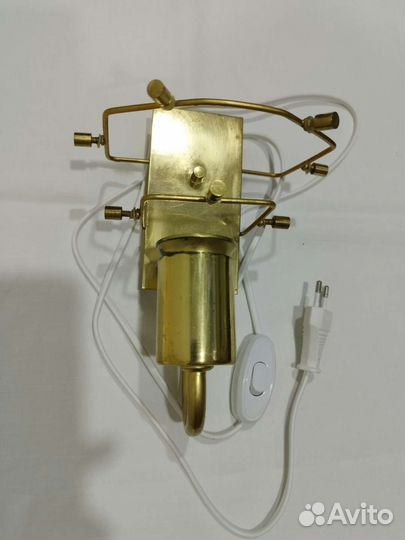 Бра хрустальное Искра СССР 7 пластин