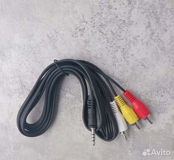 Кабель 3RCA - mini jack 3.5мм (CCA-4P2R)