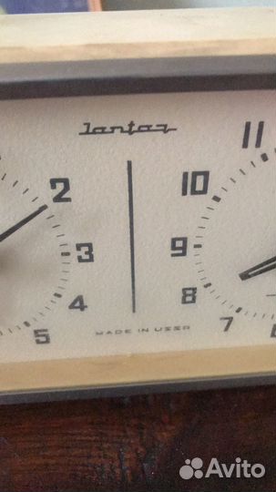 Часы шахматные янтарь