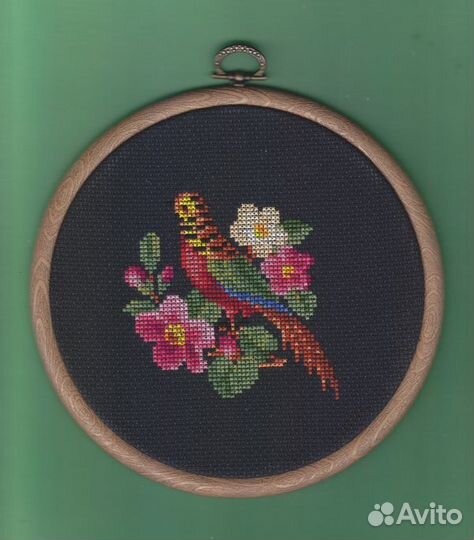 Небольшие птички.Вышивка крестиком