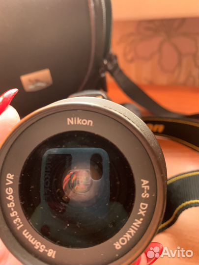 Зеркальный фотоаппарат nikon d3100