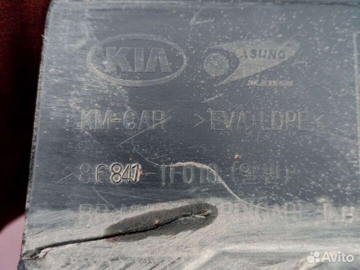 Брызговик задний левый Kia Sportage внедорожник