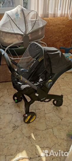Коляска, Автокресло, автолюлька на колесах 0+