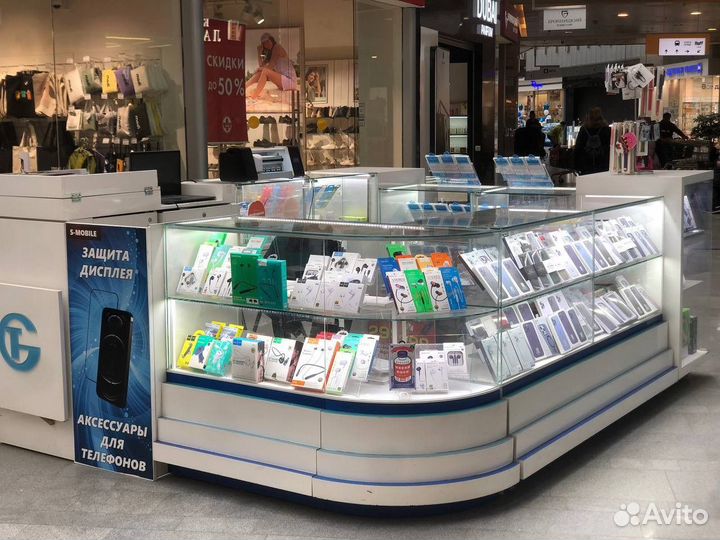 Торговый островок мобильные аксессуары
