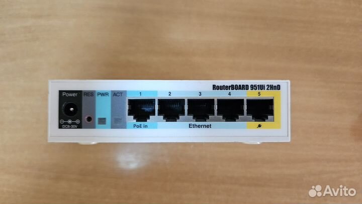 Wi-Fi роутер MikroTik RB951G-2HnD