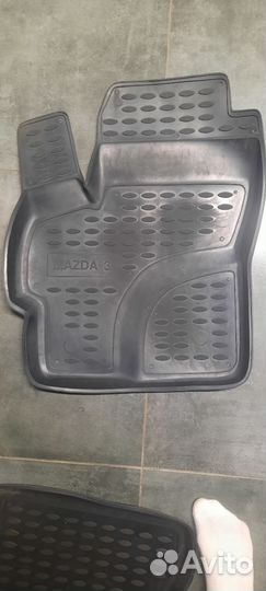 Автомобильные коврики 4шт Mazda 3 bk