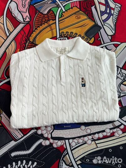 Вязаное поло типа Polo Ralph Lauren