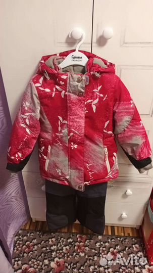 Утеплённый комбинезон для девочки Oldos