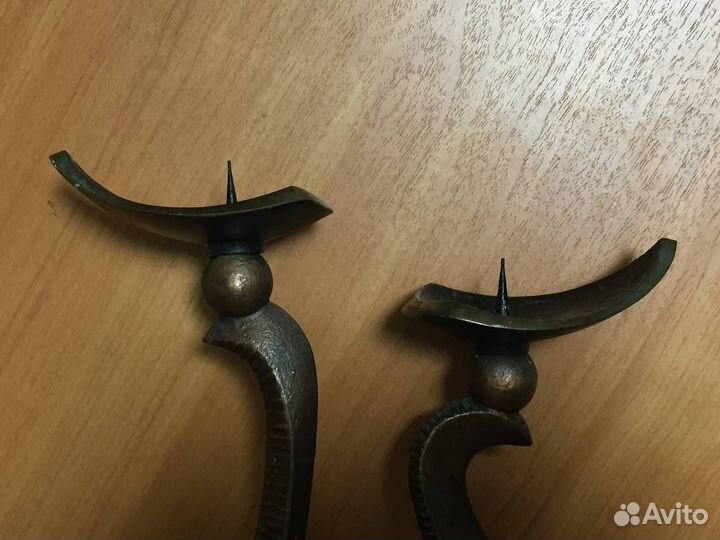 Подсвечник латунный, СССР