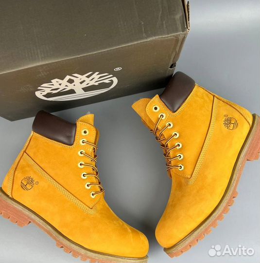 Теплые Timberland с мехом