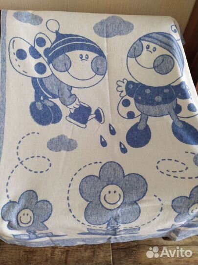 Одеяло байковое детское