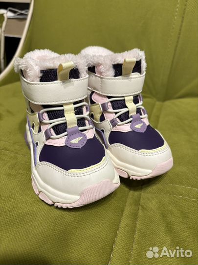 Ботинки утепленные dr kong 24 размер