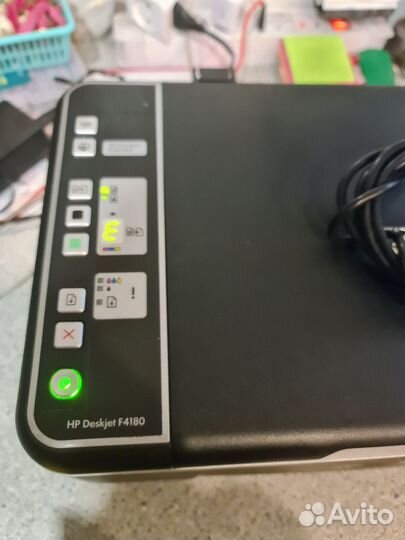 Принтер с мфу струйный HP DeskJet F4180