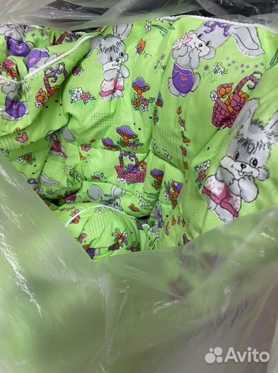 Новое Одеяло детское холофайбер 110*114см