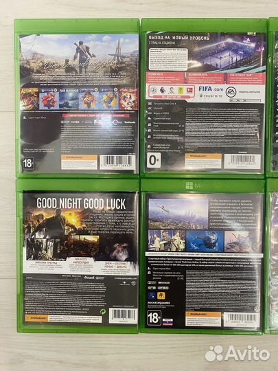Игры диски Оригинальные для Xbox