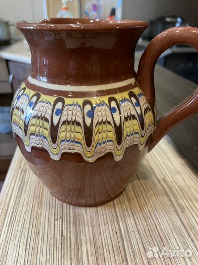 Глиняный кувшин из Болгарии