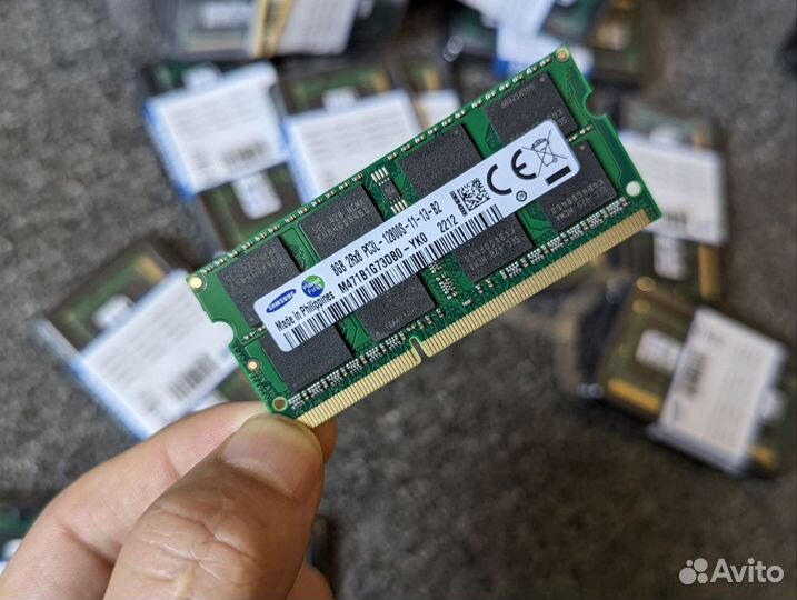 Sodimm ddr3l 8gb samsung новые