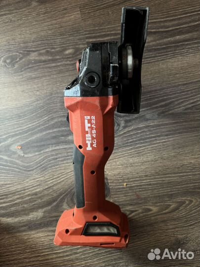 Аккумуляторная ушм (болгарка) Hilti AG 4S-A22