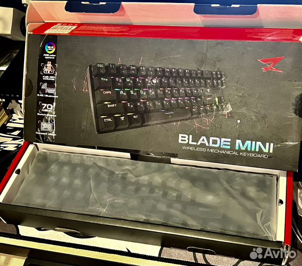 Игровая механическая клавиатура ZET blade mini