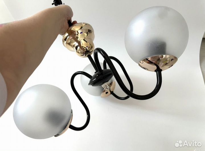 Люстра потолочная б/у