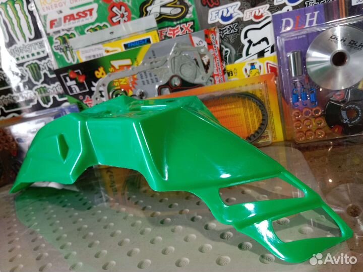 Крыло на кроссовый мотоцикл зеленое