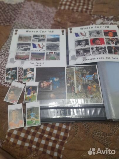 Почтовые марки футбол