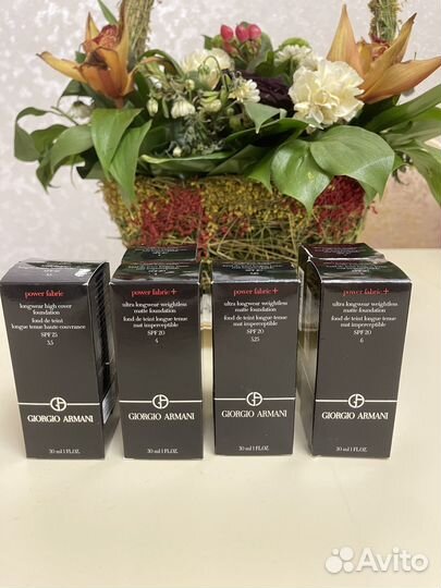 Тональный крем giorgio armani power fabric