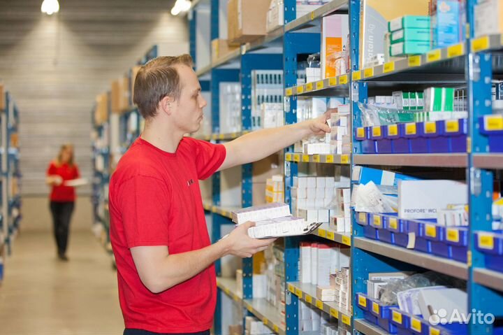 Сборщик на аптечный склад